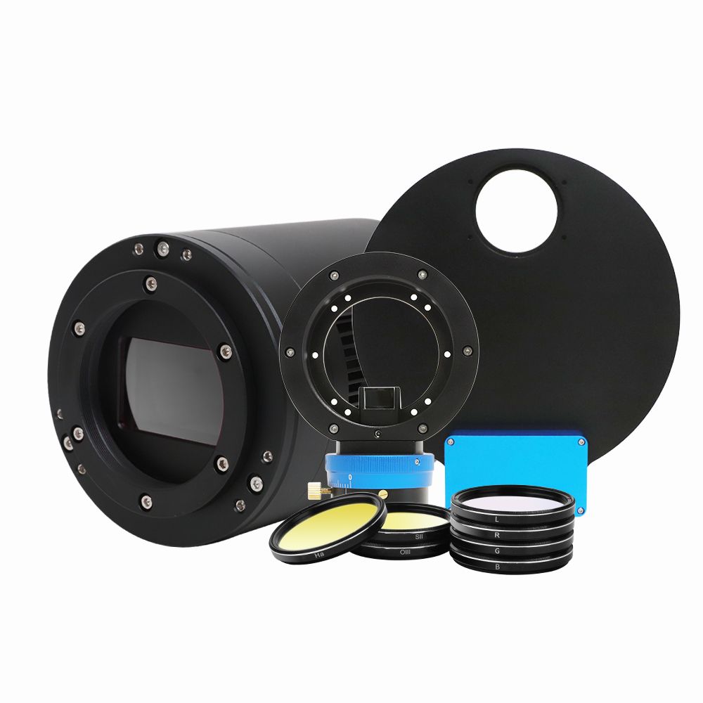 Caméra pour l'astronomie SkyEye62AM (IMX455M) – Capteur plein format back-illuminé, 9568 × 6380 px, 16 bits - ToupTek Astro