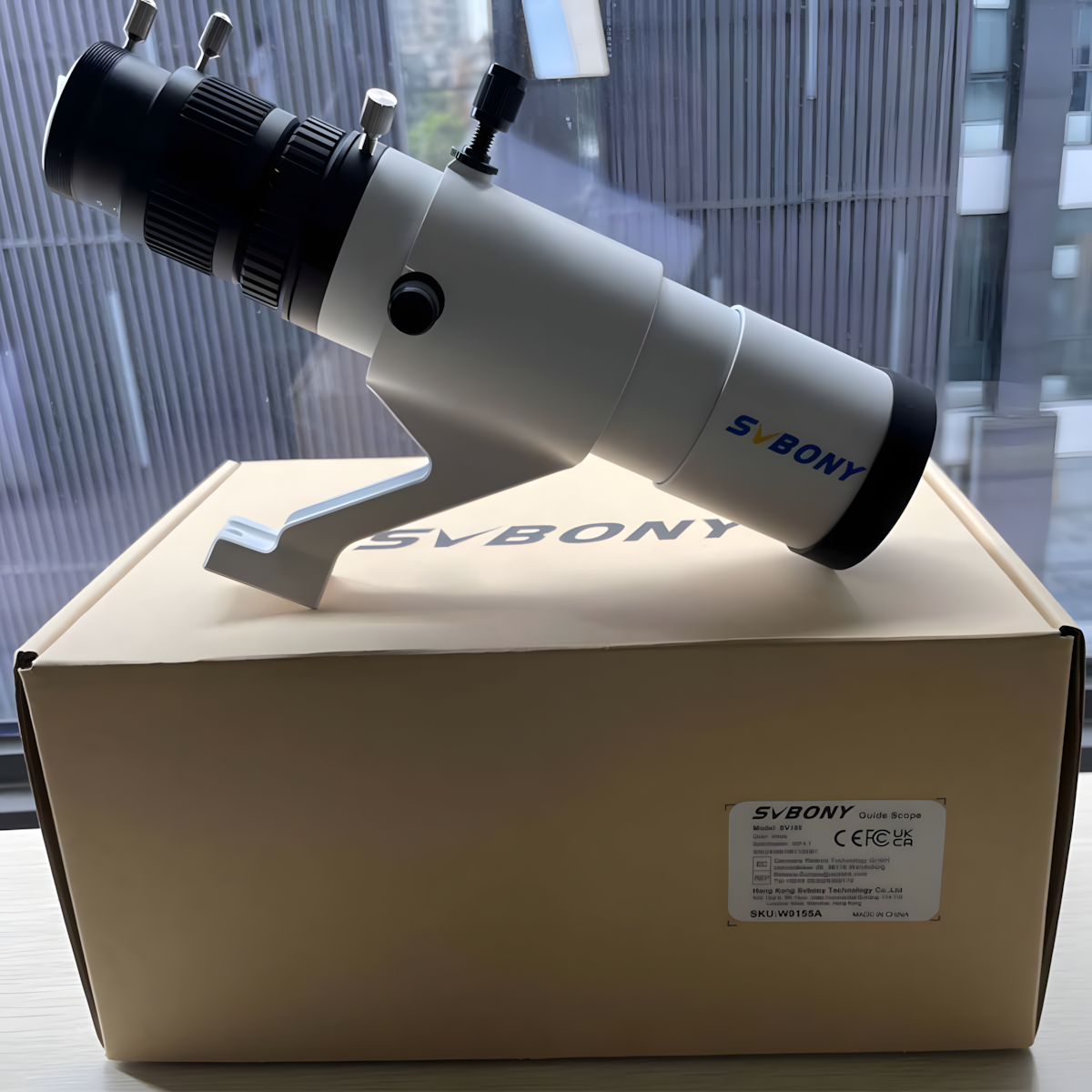 Mini Telescopi de Guia de 50 mm amb Focador Helicoïdal - SVBONY