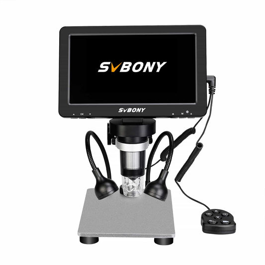 Microscope Numérique Portable LCD 7 Pouces 1x-1200x pour Circuits Imprimés et Enseignement - Svbony