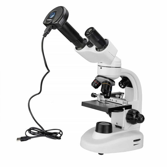 Microscope Binoculaire avec Caméra Numérique 1600x - Svbony