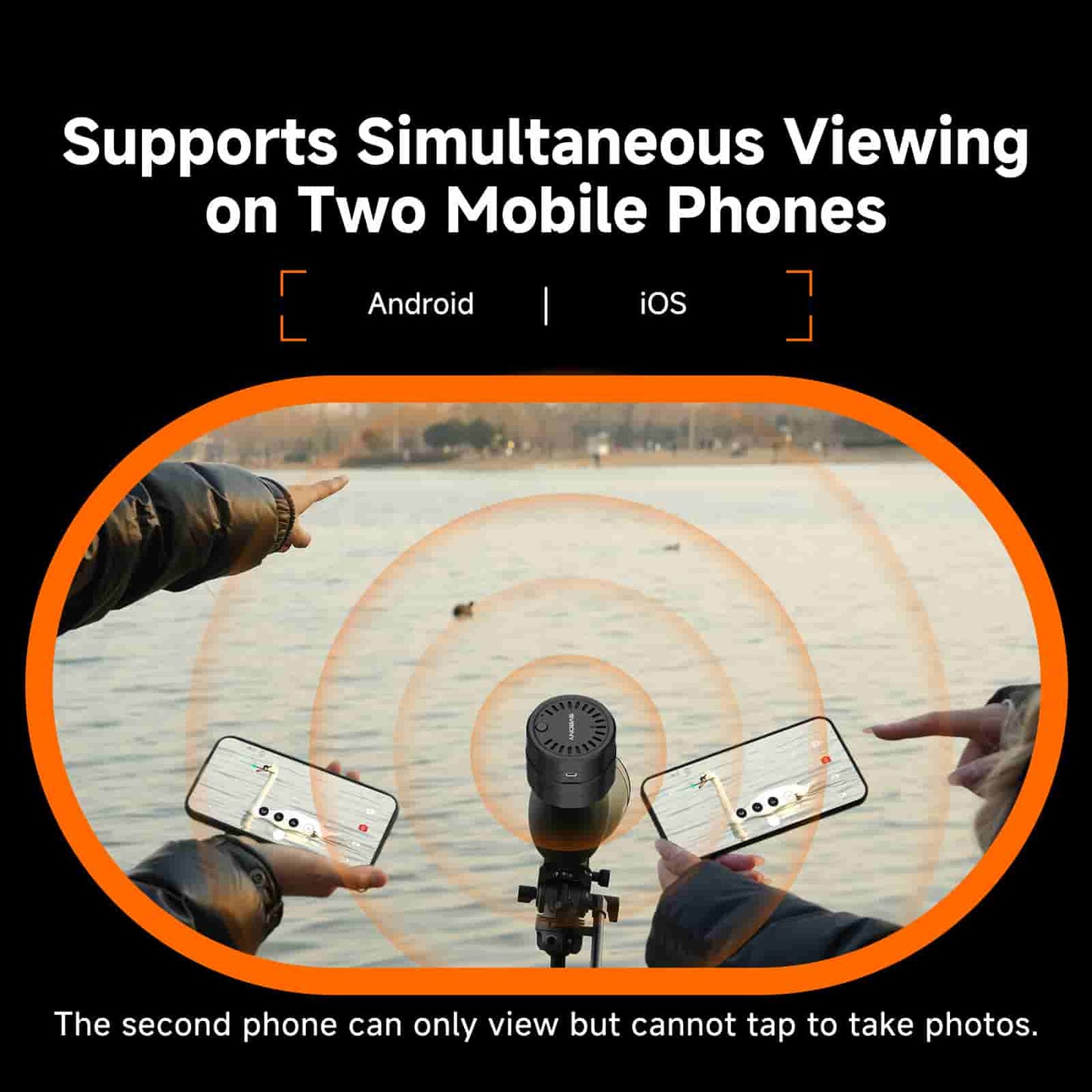 Cámara Ocular WiFi SC002 para Digiscopia de Aves – SVBONY