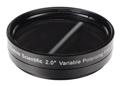 Filtre polarisant variable 50,8 mm pour l’astronomie - Explore Scientific