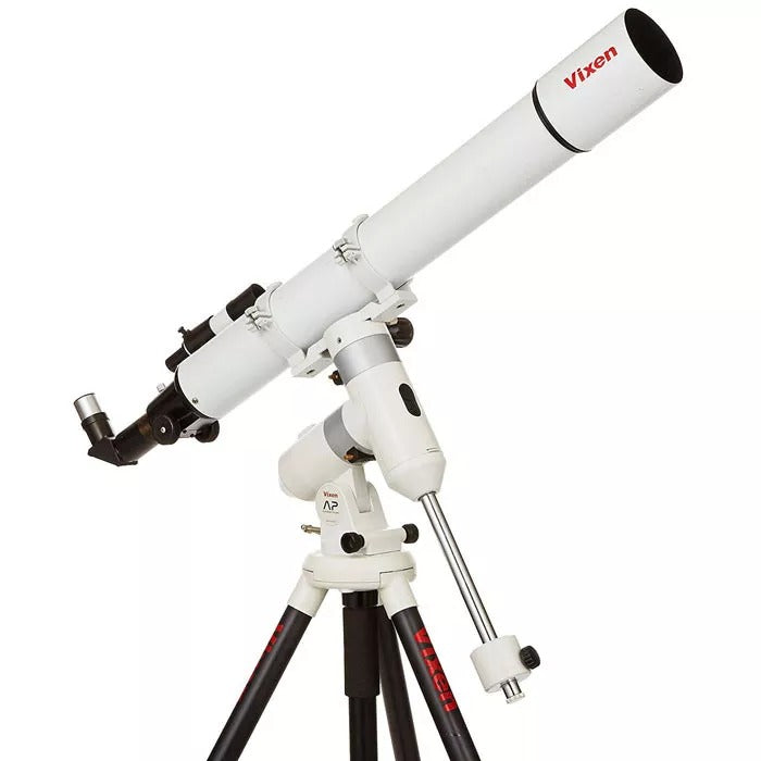 Conjunto de Telescopio Astronómico AP-A80Mf con Montura y Trapecio - Vixen