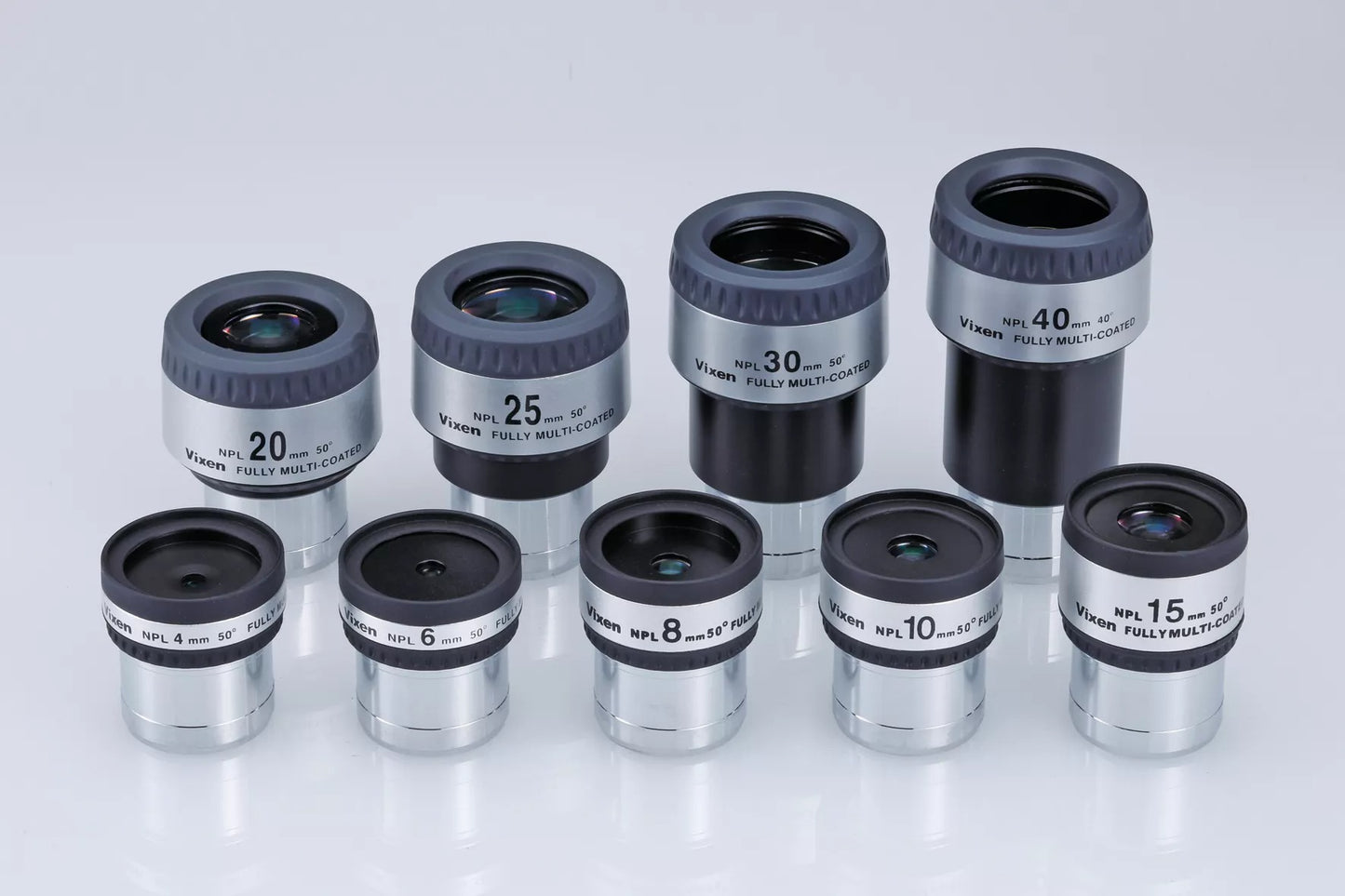Oculaires Plössl Vixen NPL de 4mm à 40 mm 1.25" - Vixen