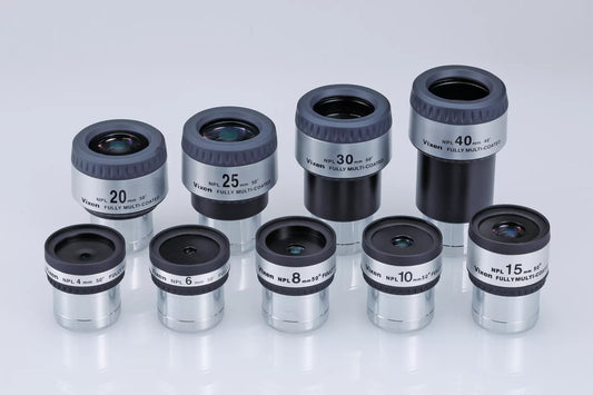 Vixen NPL Plössl Eyepieces from 4mm to 40mm 1.25" - Vixen
