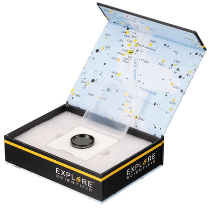 Filtre O-III 1,25" 6.5nm pour Nébuleuses et Ciel Profond - Explore Scientific