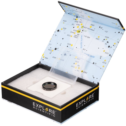 Filtre S-II 1,25" 12nm pour Nébuleuses et Ciel Profond - Explore Scientific