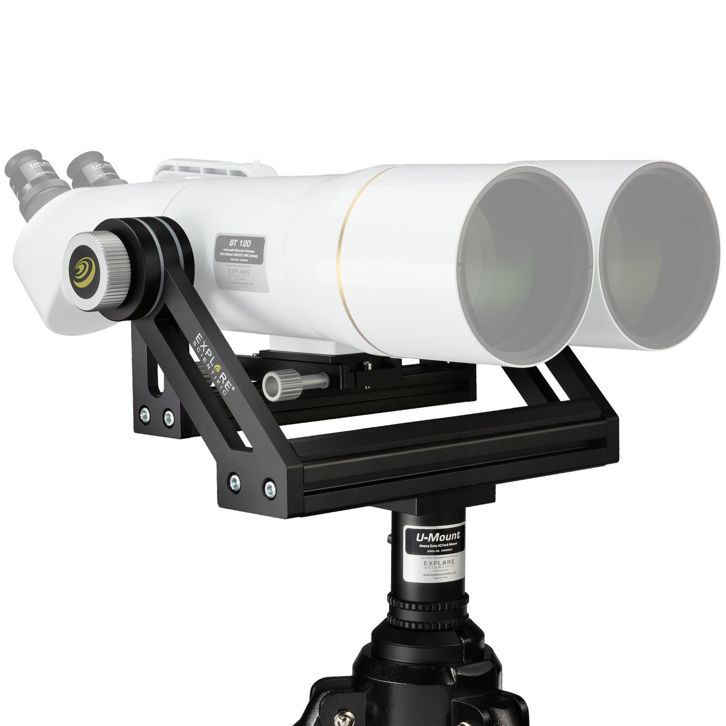 Monture U avec Trépied pour Télescopes Binoculaires - Explore Scientific