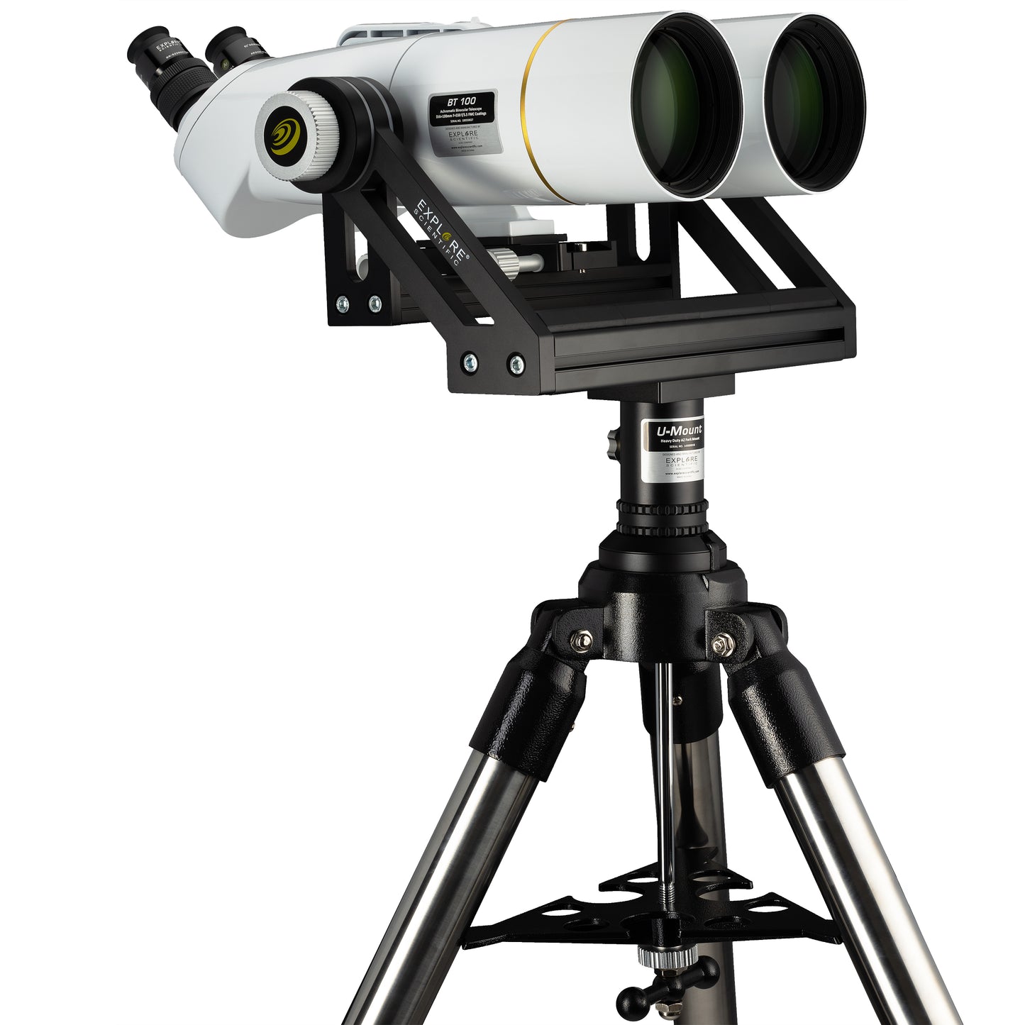 Télescope Binoculaire 100mm amb Oculars 62° LER 20mm - Explore Scientific