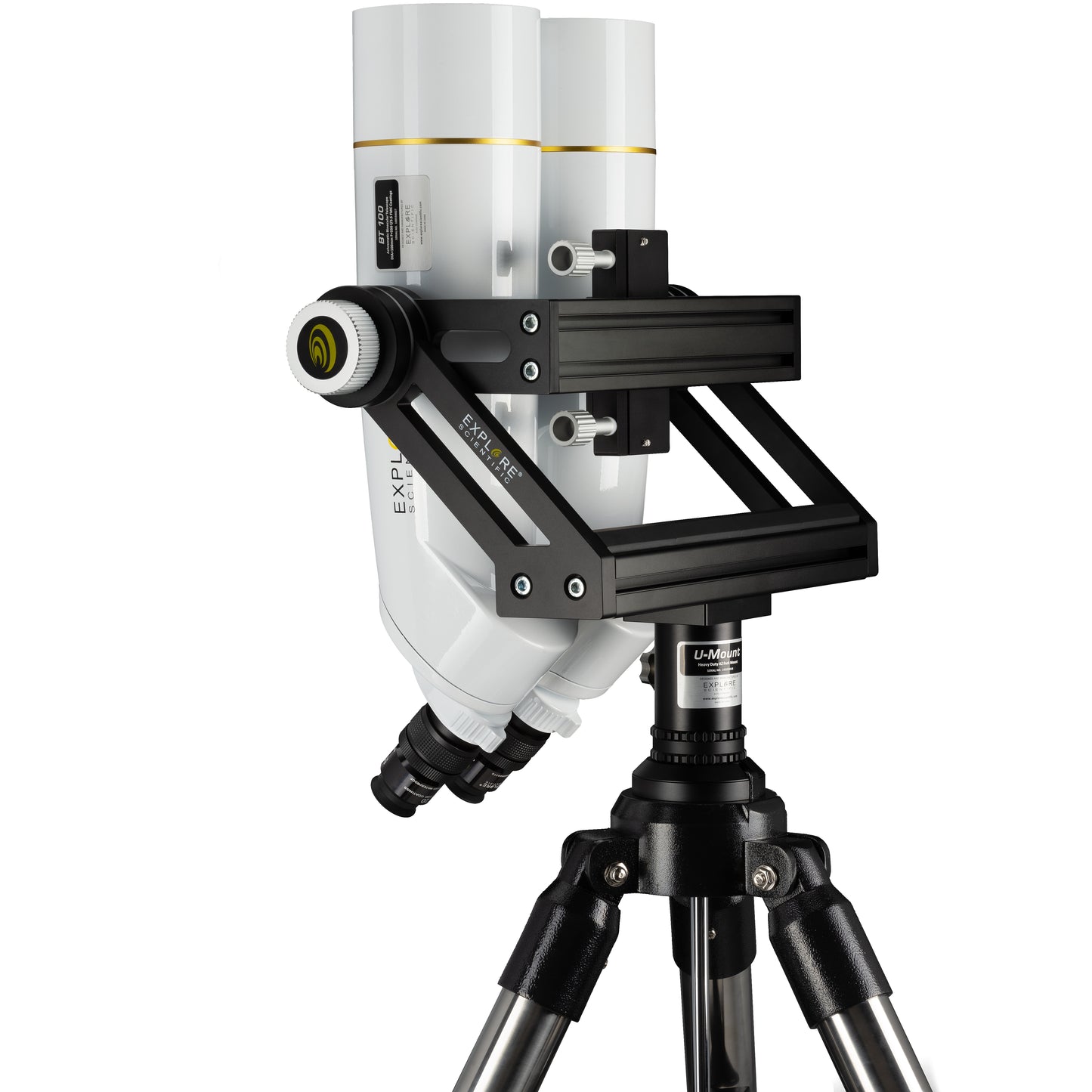 Télescope Binoculaire 100mm amb Oculars 62° LER 20mm - Explore Scientific