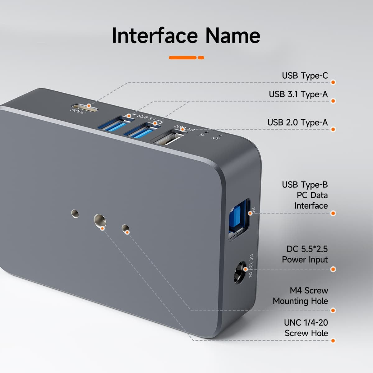 Boîtier d’alimentation et hub USB SV241 12 V – SVBONY