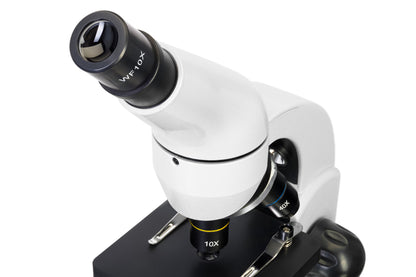 Microscope Rainbow 50L 40×–800× avec kit Levenhuk